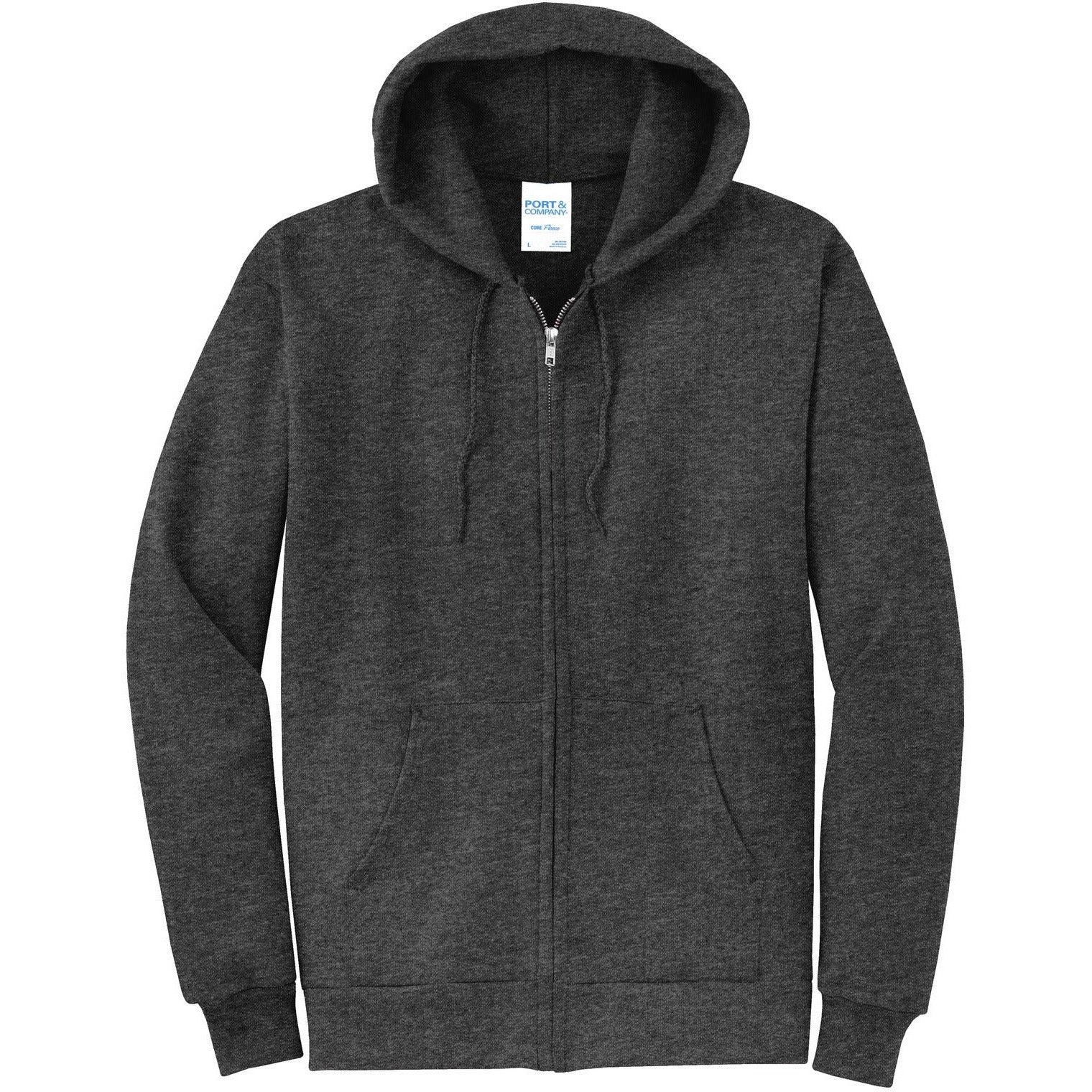 Port & Company® - Core Fleece Full-Zip Hooded Sweatshirt - Image 5