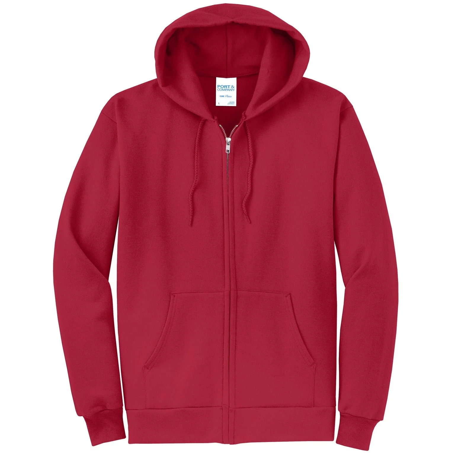Port & Company® - Core Fleece Full-Zip Hooded Sweatshirt - Image 8