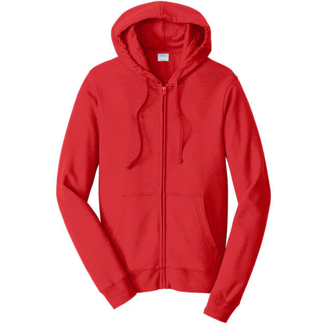 Port & Company Fan Favorite Fleece Full-Zip Hooded Sweatshirt - Image 3