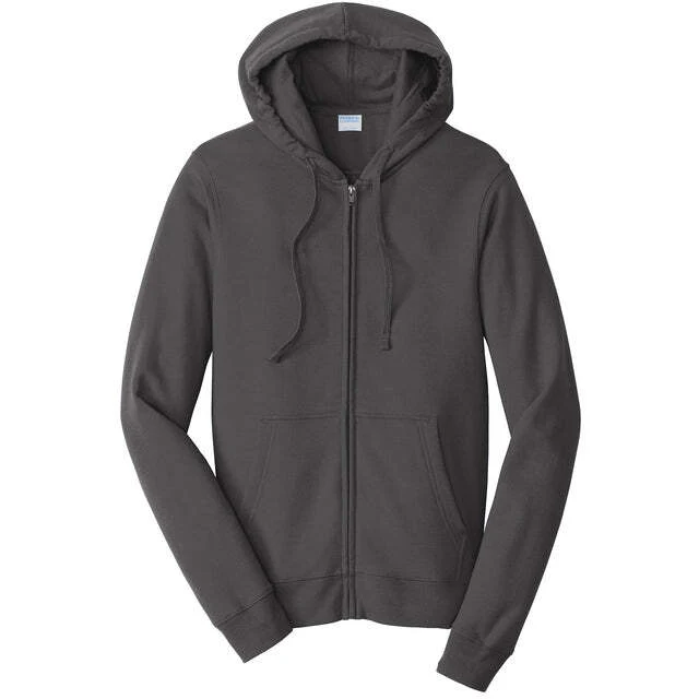 Port & Company Fan Favorite Fleece Full-Zip Hooded Sweatshirt - Image 4