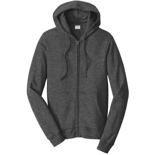 Port & Company Fan Favorite Fleece Full-Zip Hooded Sweatshirt - Image 6
