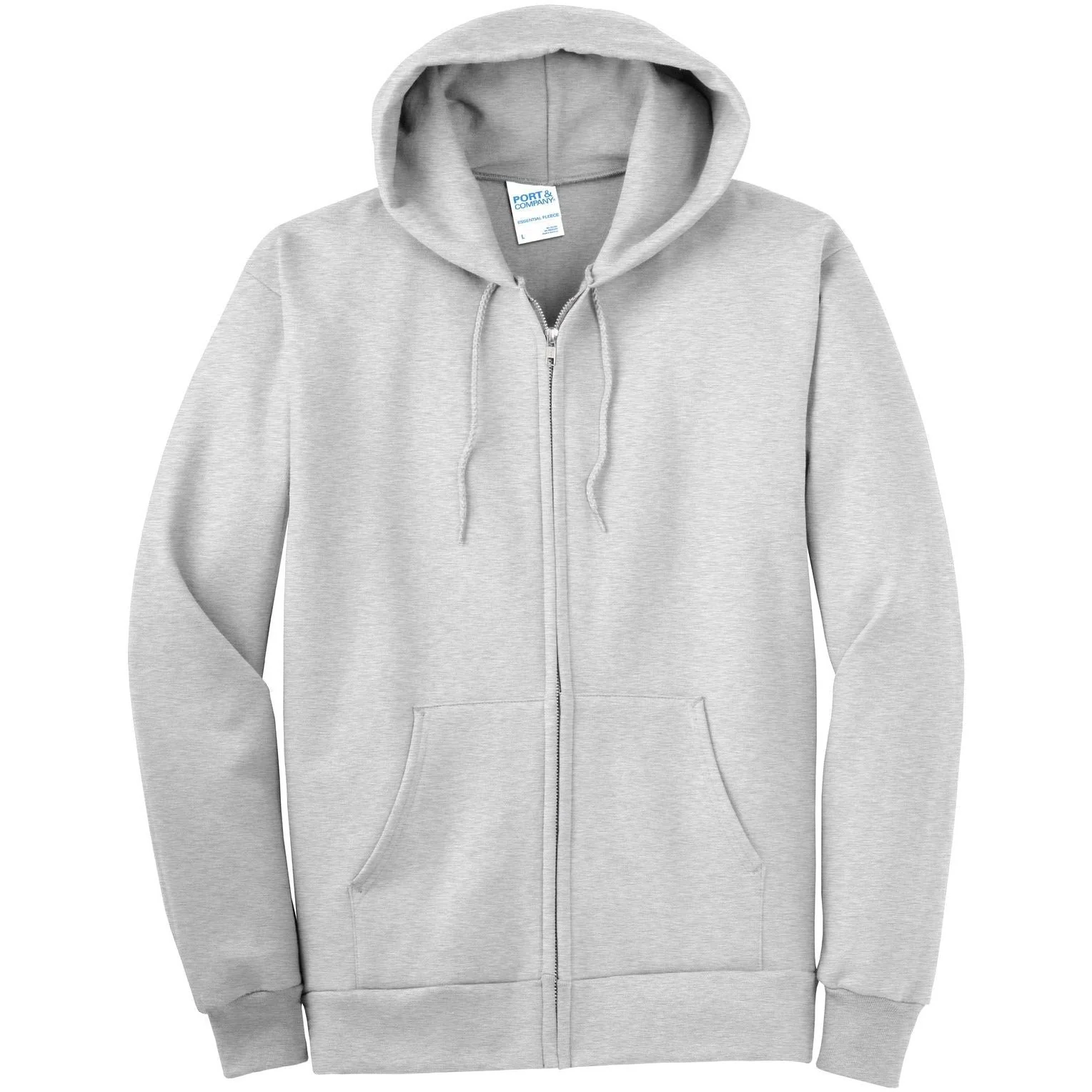 Port & Company - Essential Fleece Full-Zip Hooded Sweatshirt - Image 3