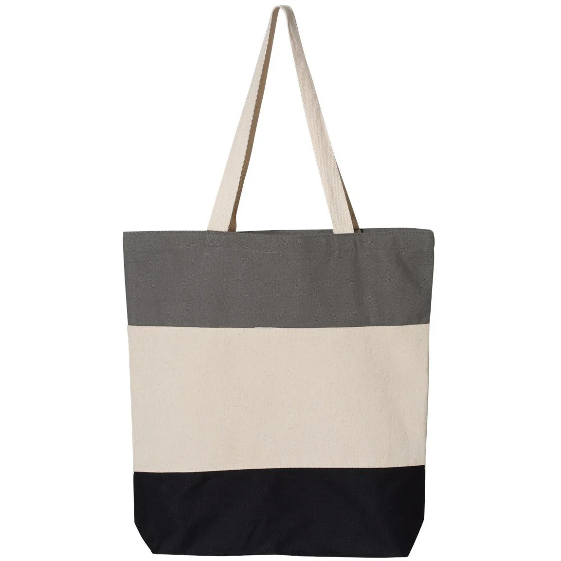 Q-Tees 11L Tri-Color Tote
