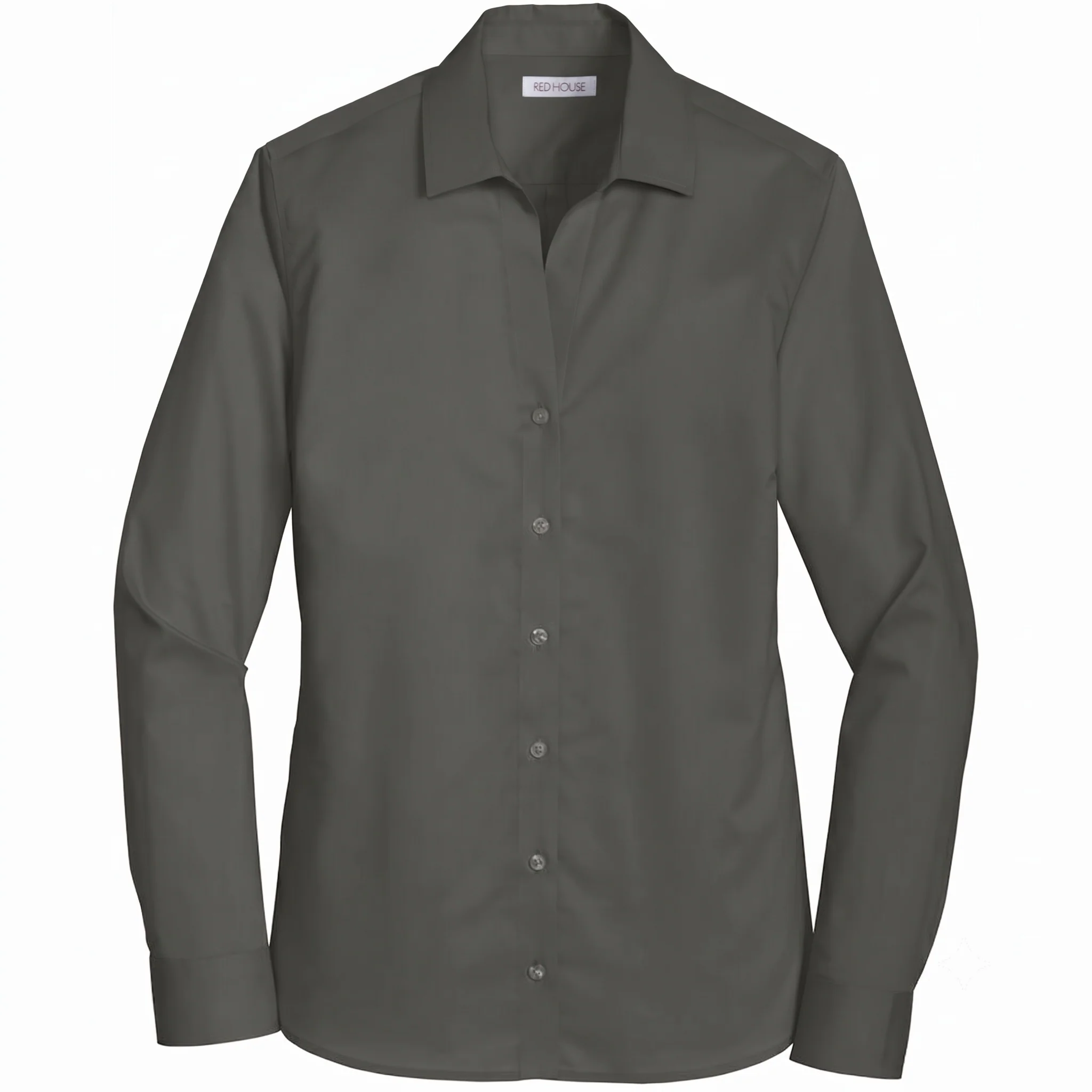 Red House® Ladies Non-Iron Twill Shirt - Image 2