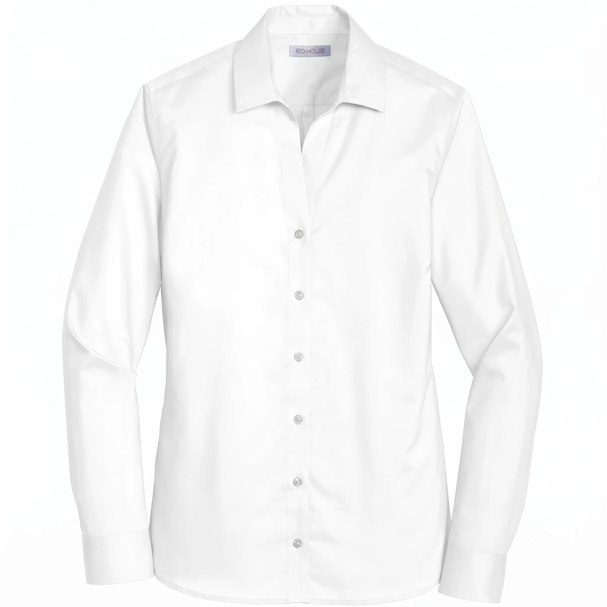 Red House® Ladies Non-Iron Twill Shirt - Image 3