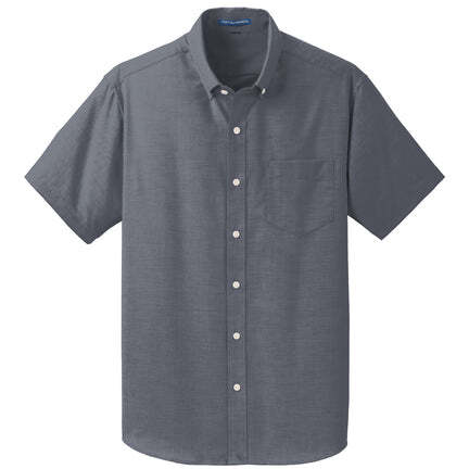 Port Authority® Short Sleeve SuperPro Oxford Shirt