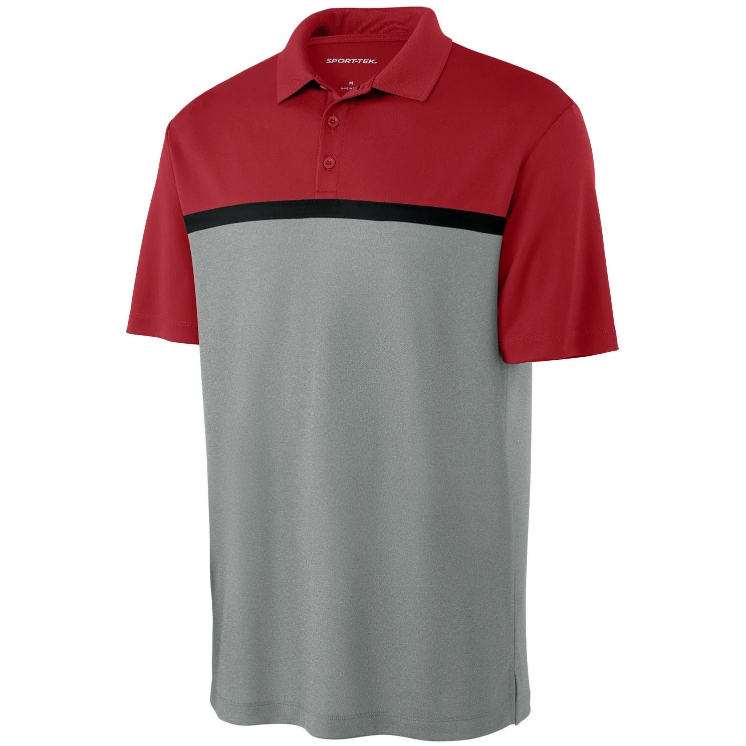 Sport-Tek® UV Micropique Colorblock Polo - Image 3