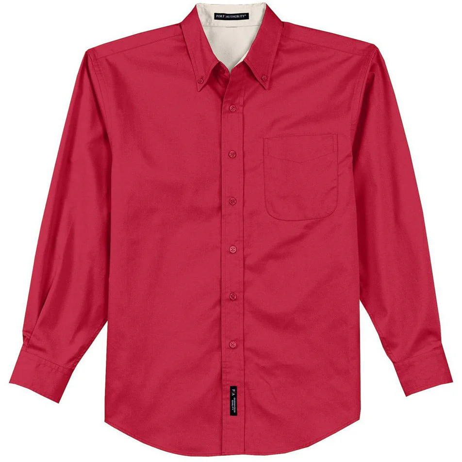 Port Authority® Tall Long Sleeve Easy Care Shirt - Image 3