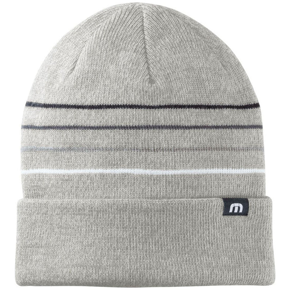 TravisMathew Striped Cuffed Beanie