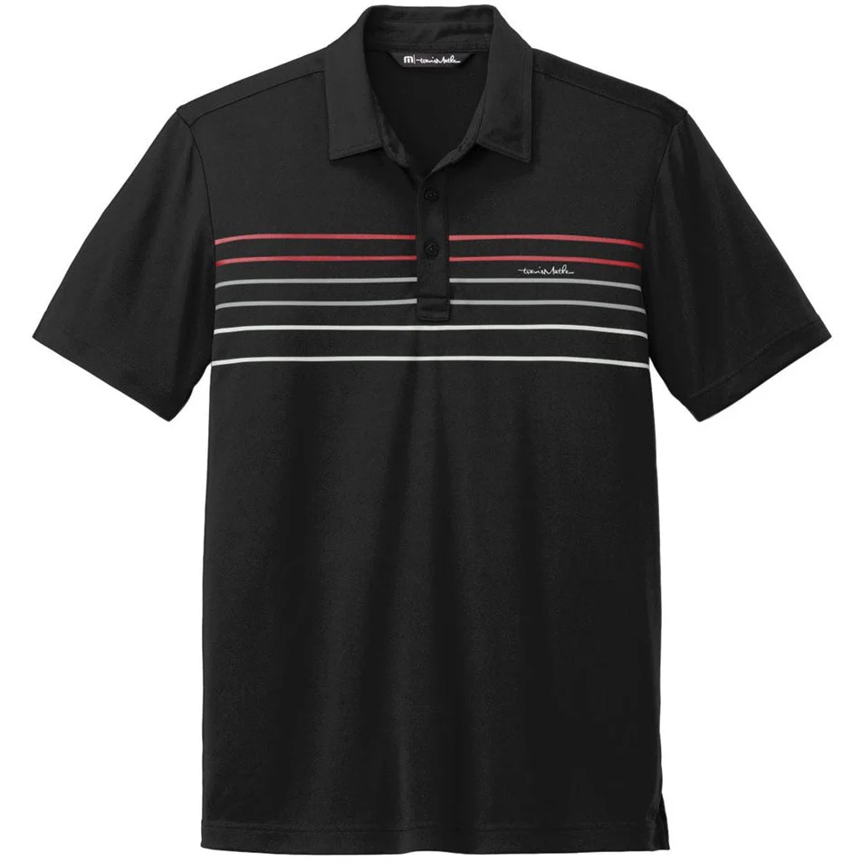 TravisMathew Coto Performance Chest Stripe Polo