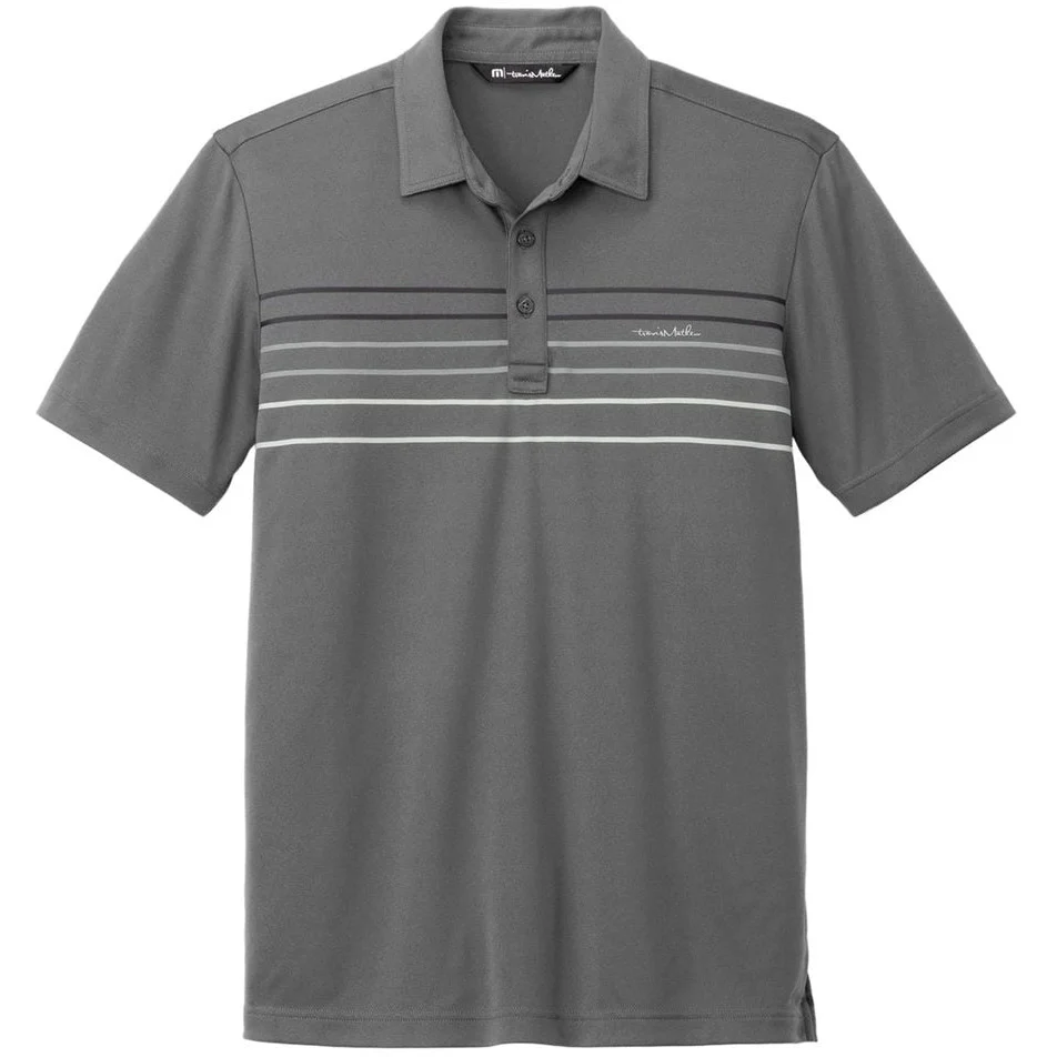 TravisMathew Coto Performance Chest Stripe Polo - Image 2