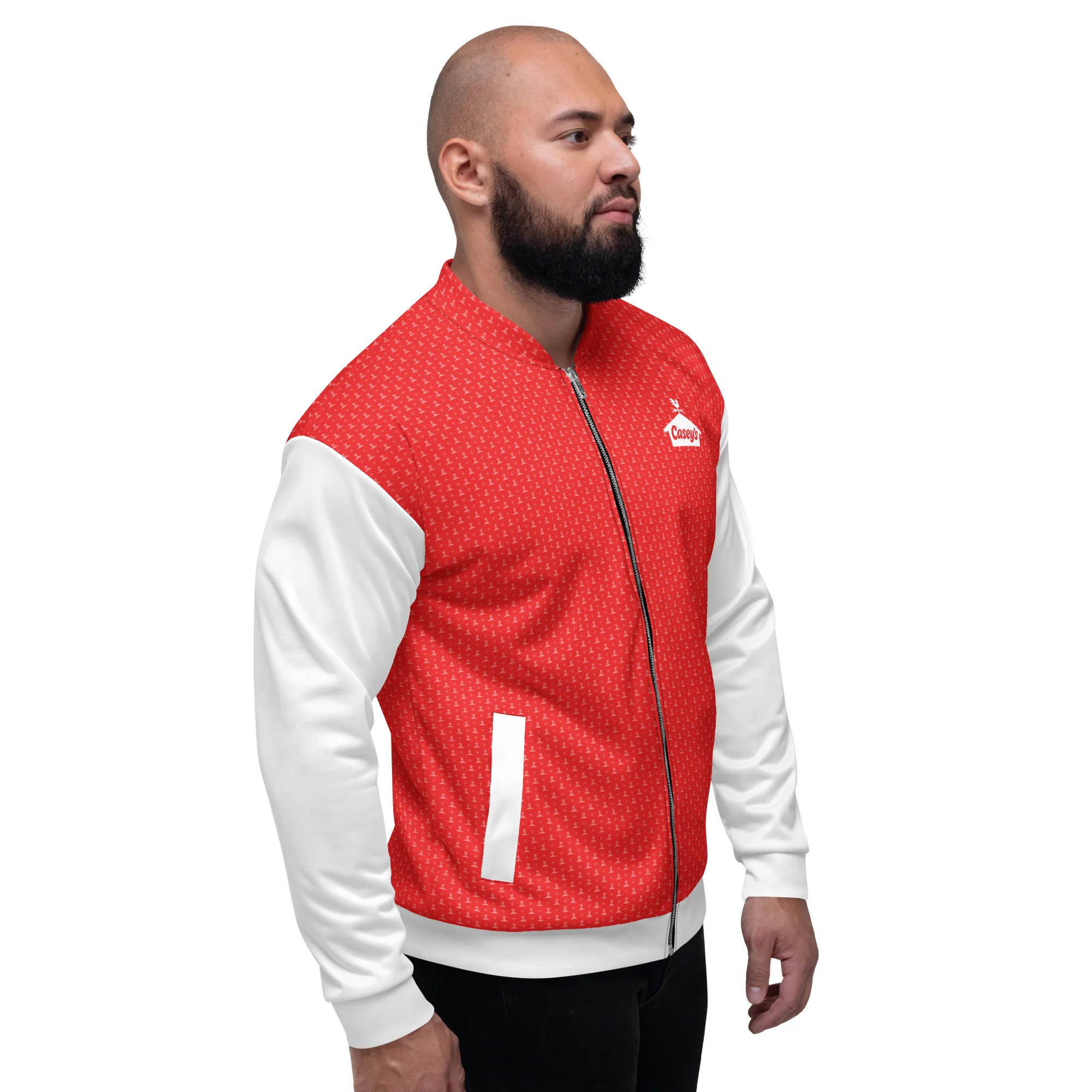 Casey's Unisex Bomber Jacket - Image 5