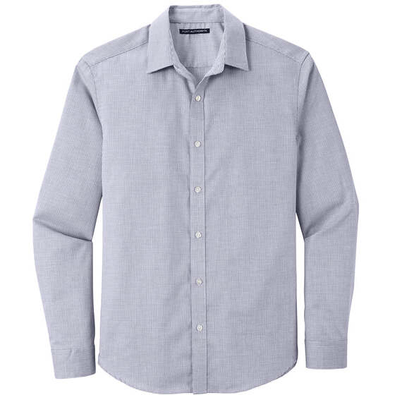 Port Authority ® Pincheck Easy Care Shirt - Image 3