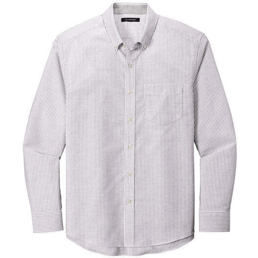 Port Authority ® SuperPro Oxford Stripe Shirt - Image 3