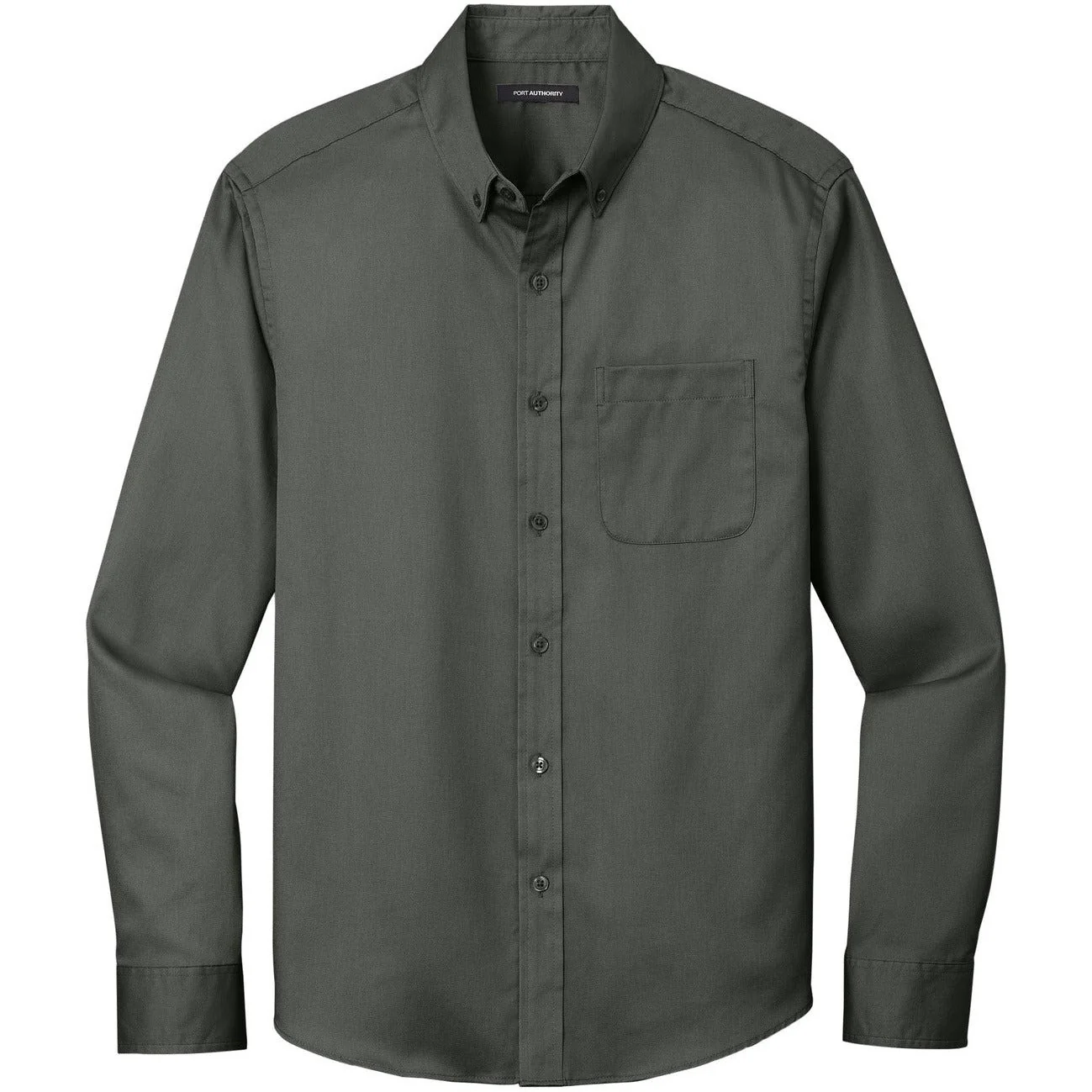 Port Authority® Long Sleeve SuperPro React™ Twill Shirt - Image 4