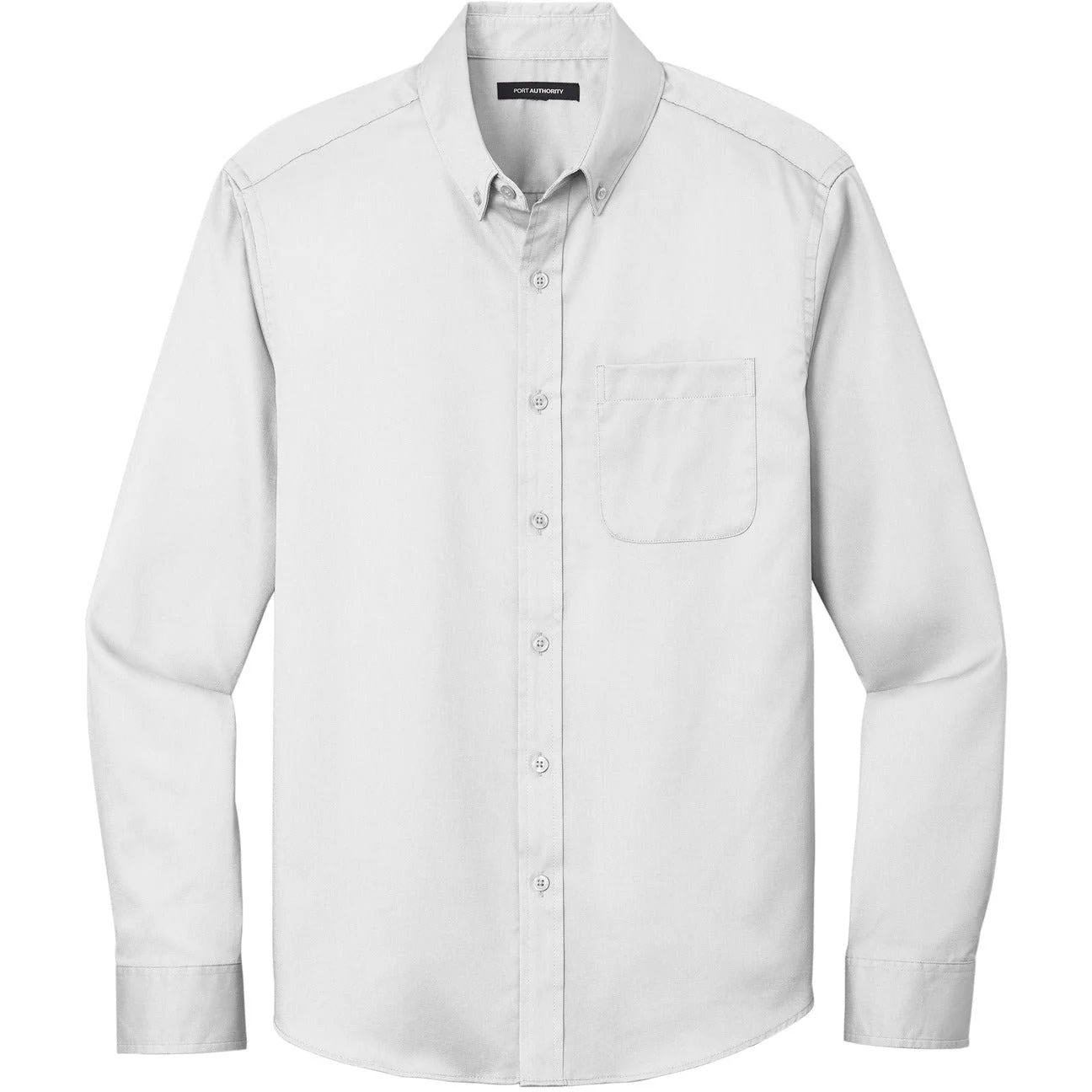 Port Authority® Long Sleeve SuperPro React™ Twill Shirt - Image 6